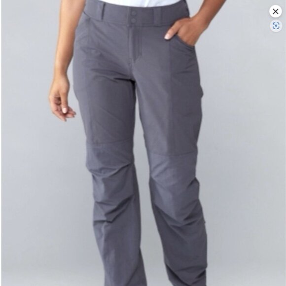 REI Co-op Hybrid‎ Screeline Pants Women’s 6P Hiking Trail Outdoor – Gray - Picture 6 of 15
